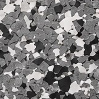 Combat flake blend — Silver, gray & black blend