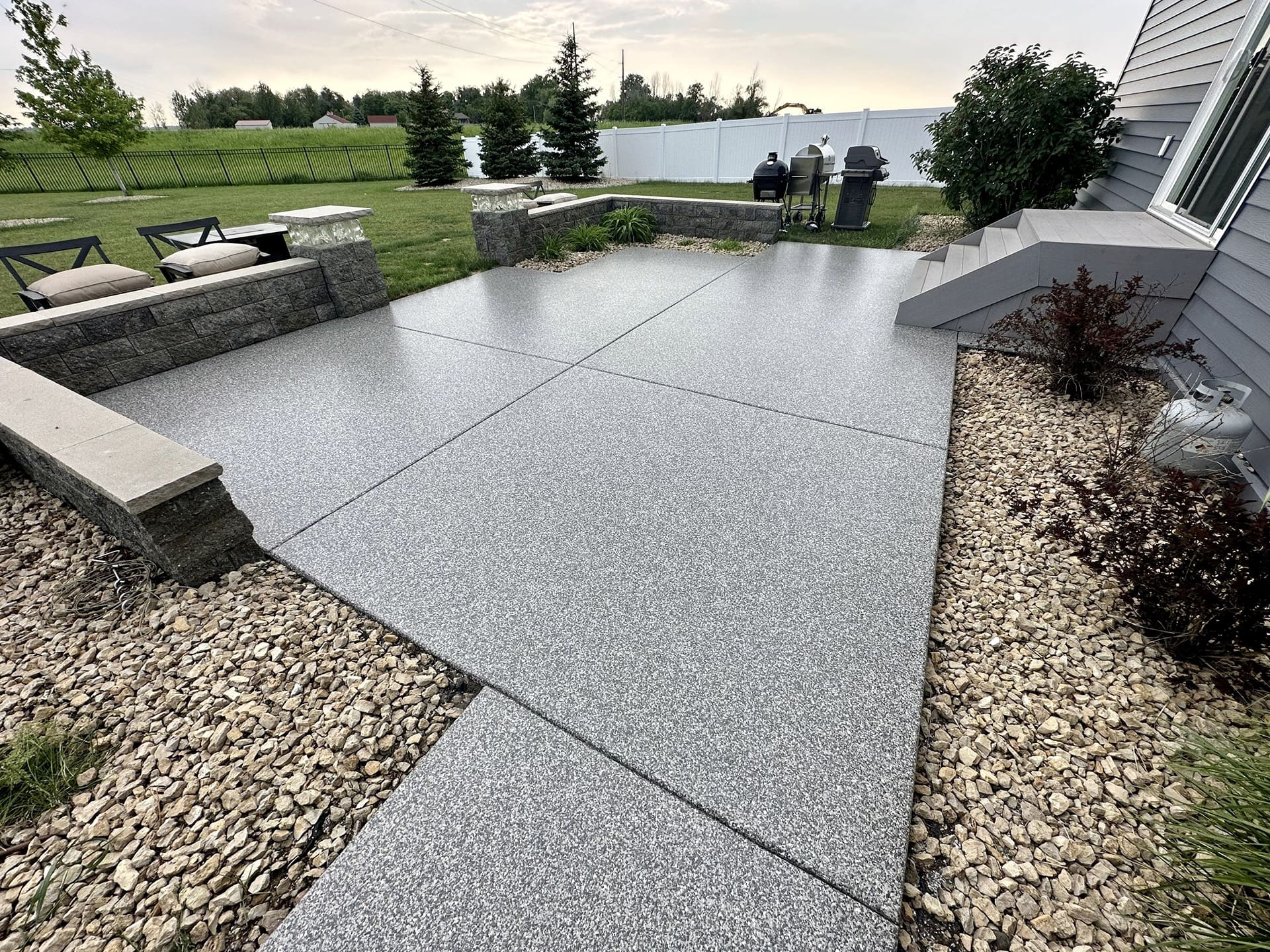 Backyard Patio Restoration in Stevens Point, WI