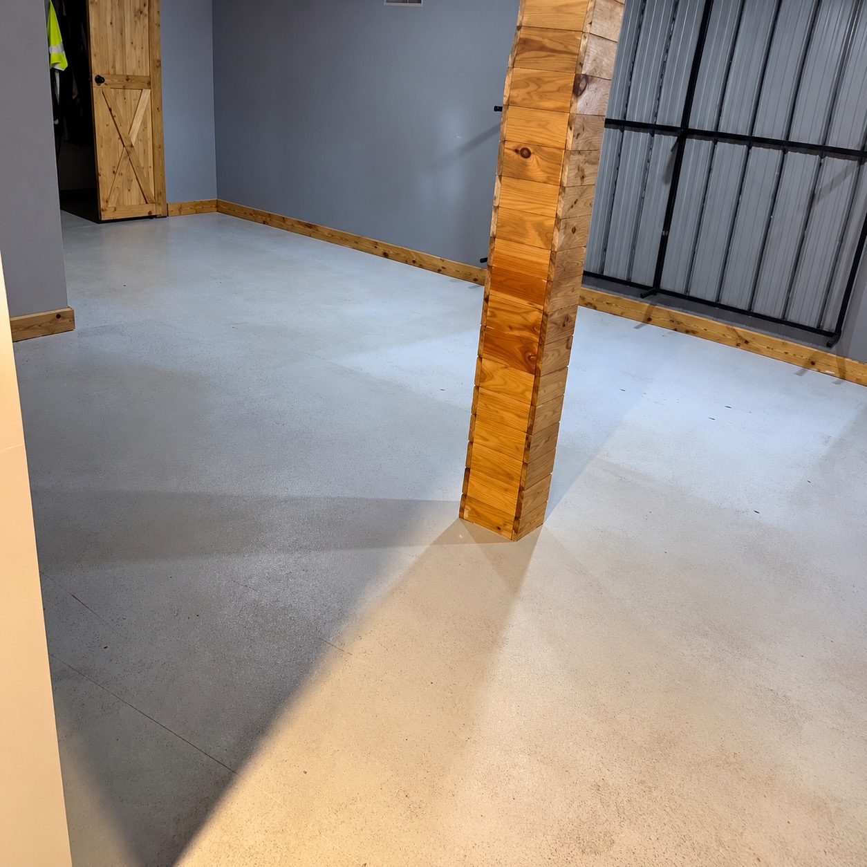 Basement Rec Room before ArmorShield coating